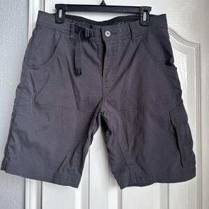 Prana Stretch Zion Men’s Shorts in Gray Size 32 X 10L Breathe